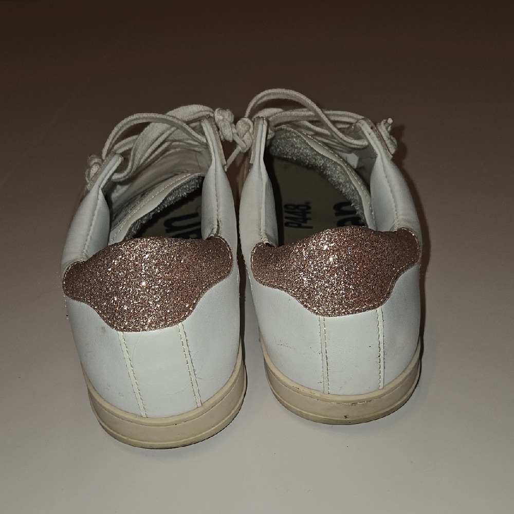 P448 Women's John Sneaker In Vegas Glitter Euro 38 US 7.5 - Picture 3 of 8